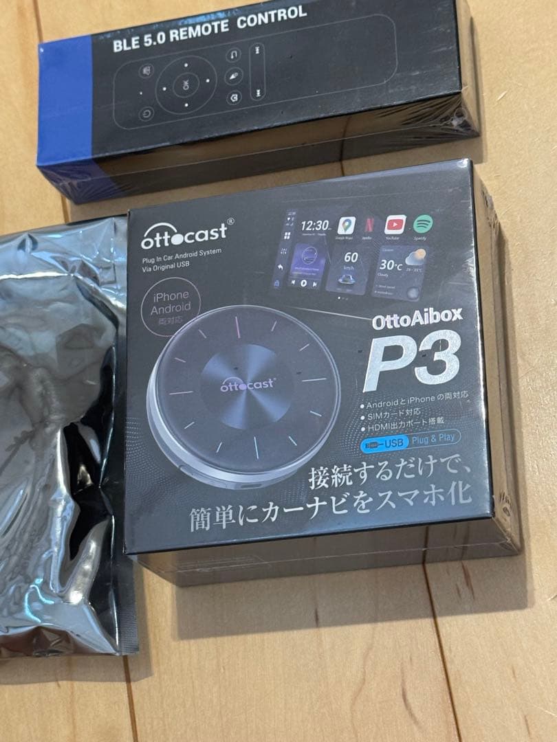 【新品】オットキャスト P3 ottocast リモコン