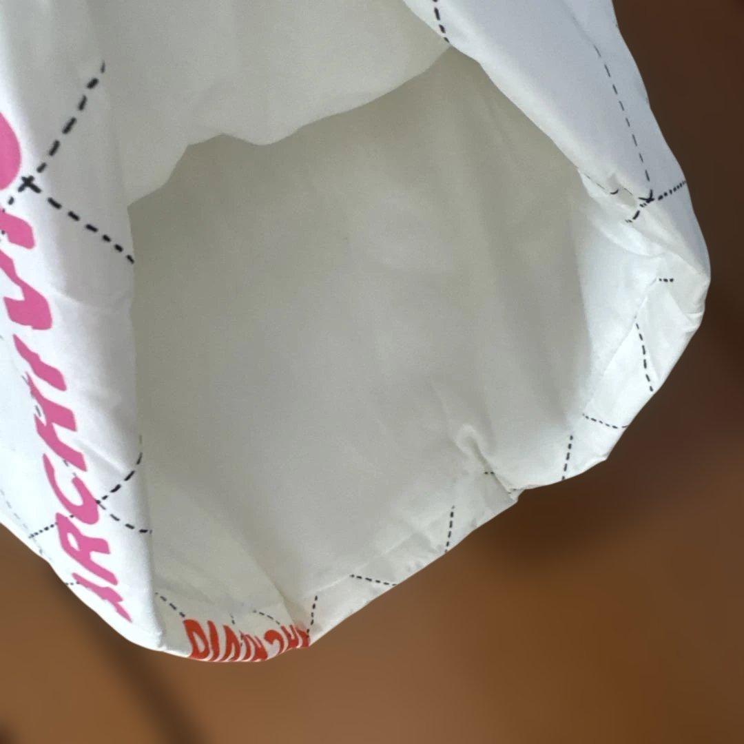 ARCHIVIO ロゴプリントスカート ホワイト