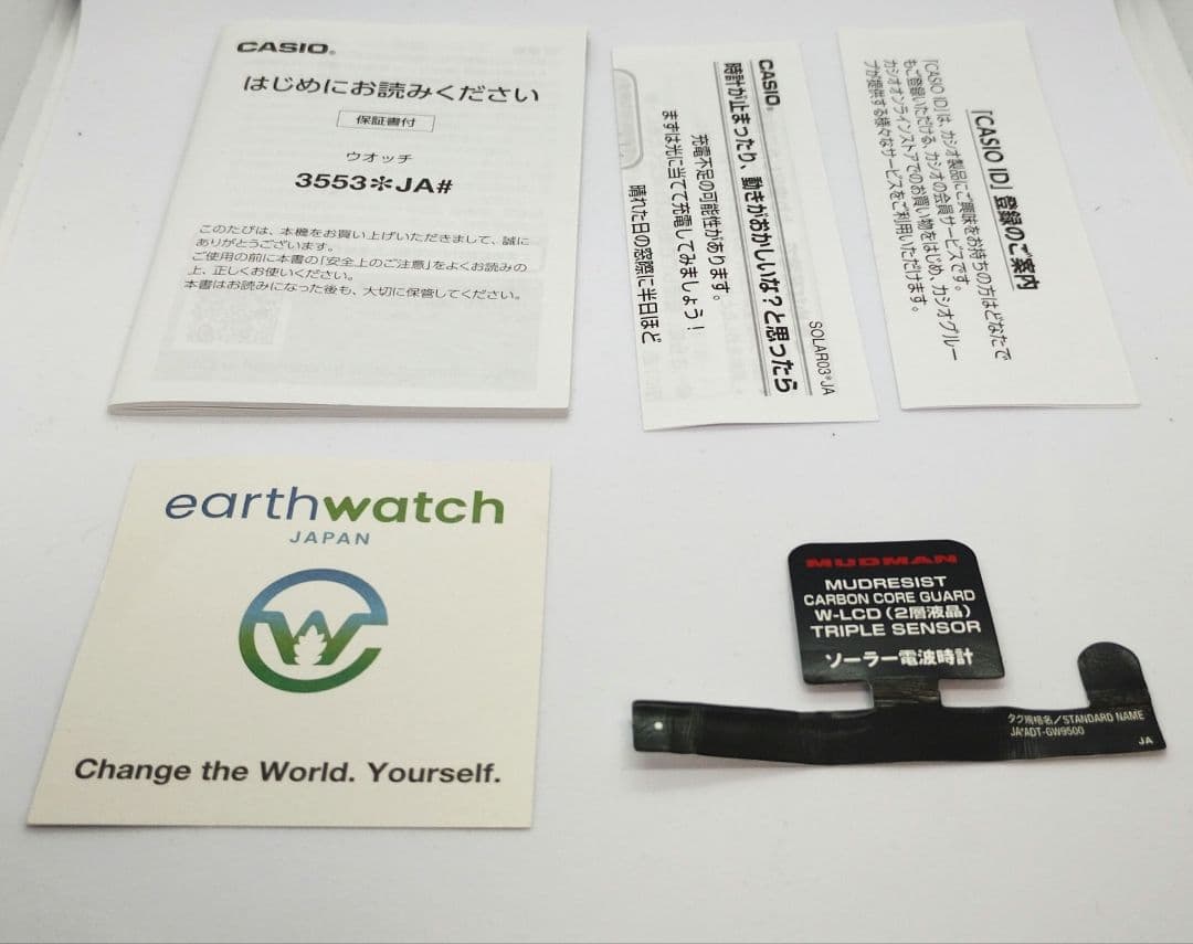 【タグ付き未使用品】CASIO　G-SHOCK　GW-9501KJ-8JR