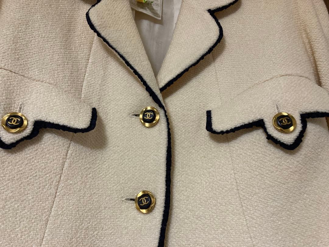 CHANEL ビンテージ　ジャケット 40