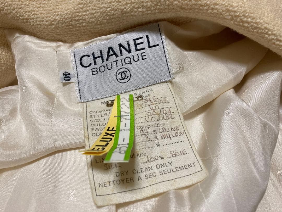 CHANEL ビンテージ　ジャケット 40