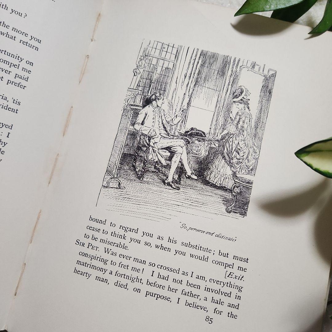 洋書　アンティーク　古書　The school for scandal 23