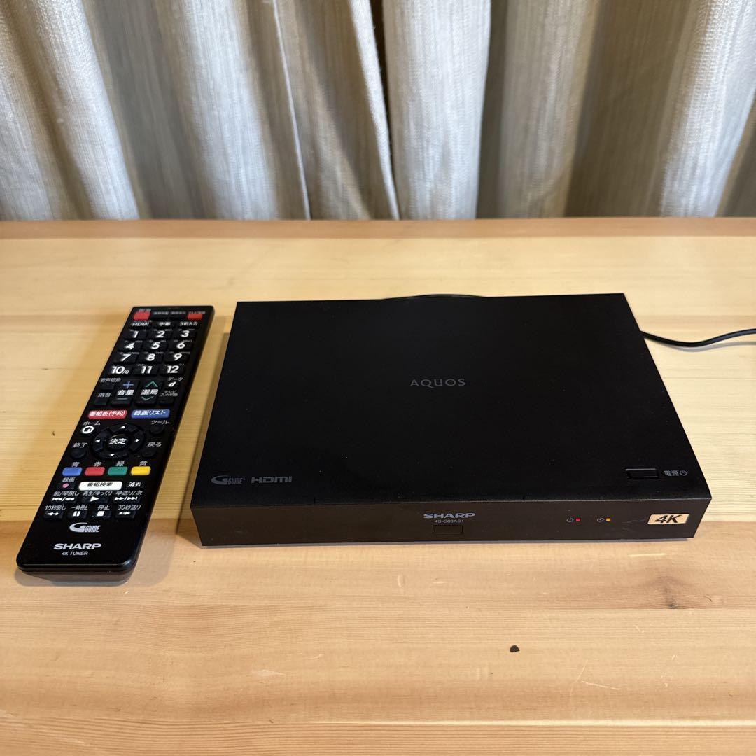 SHARP BD-UT1200 ブルーレイレコーダー 現状品