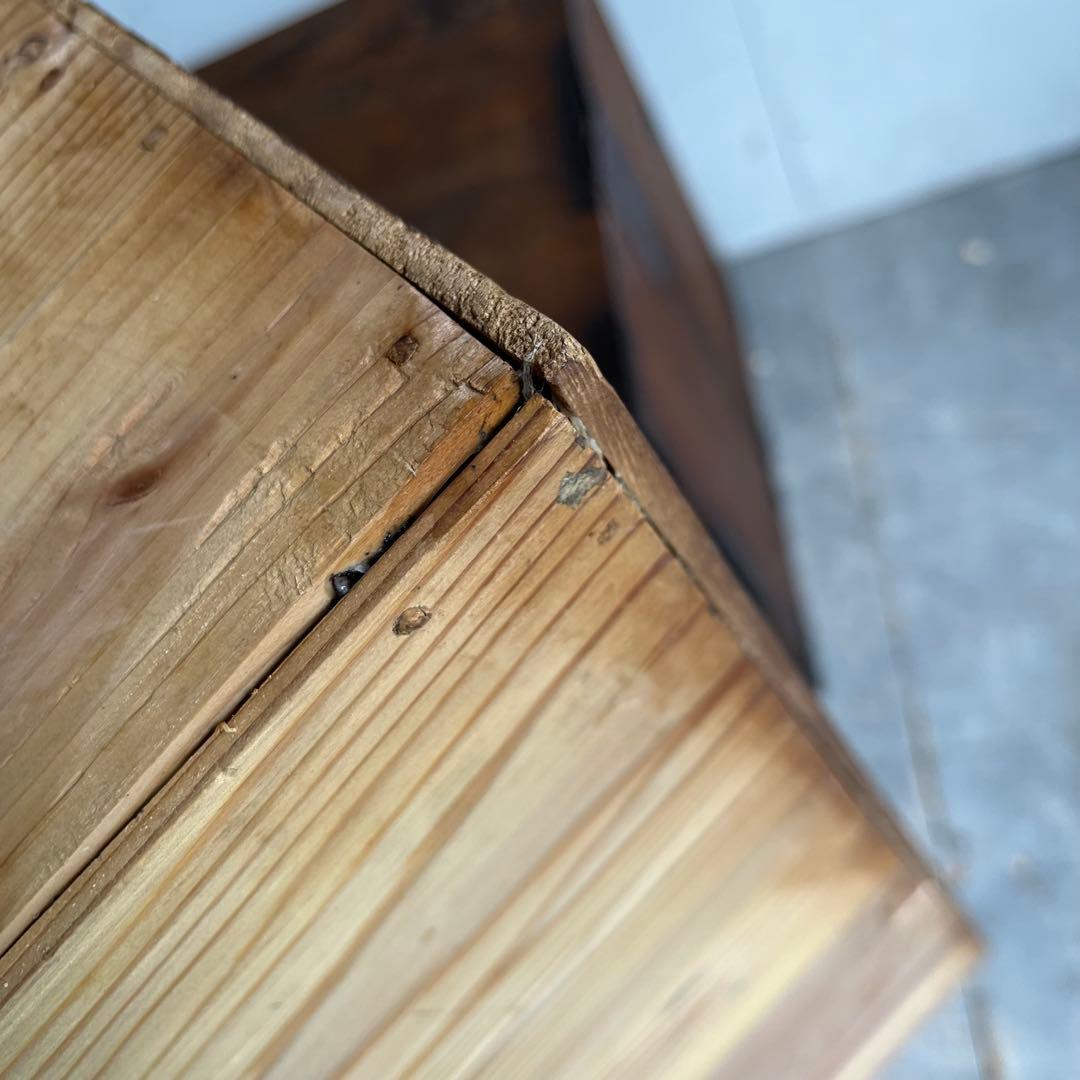 アンティーク チェスト 箪笥 ローボード テレビ台 無垢材 昭和レトロ z561