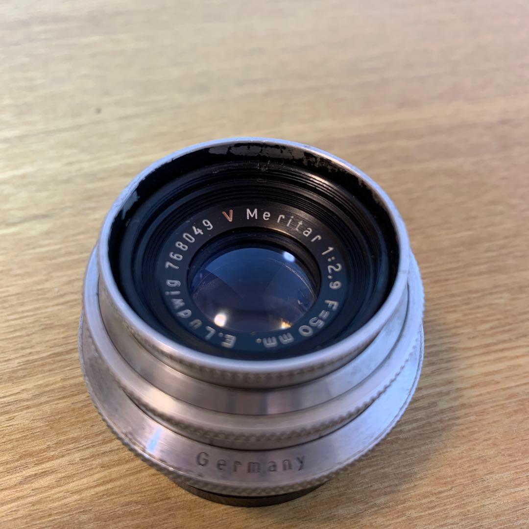 E.Ludwig Meritar 50mm F:2.9 ドイツレンズ exa
