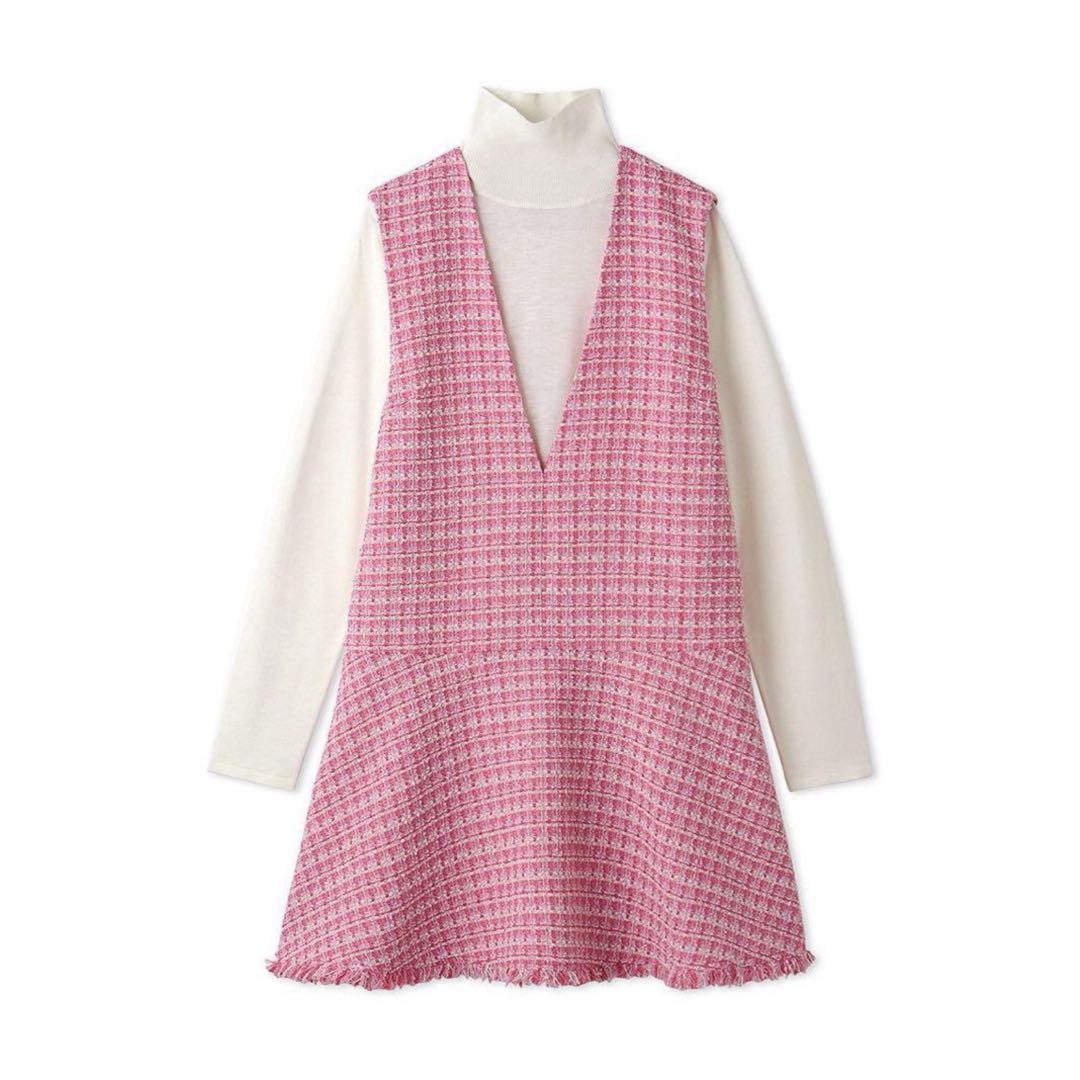 セルフォード バリエーションAラインツイードワンピース