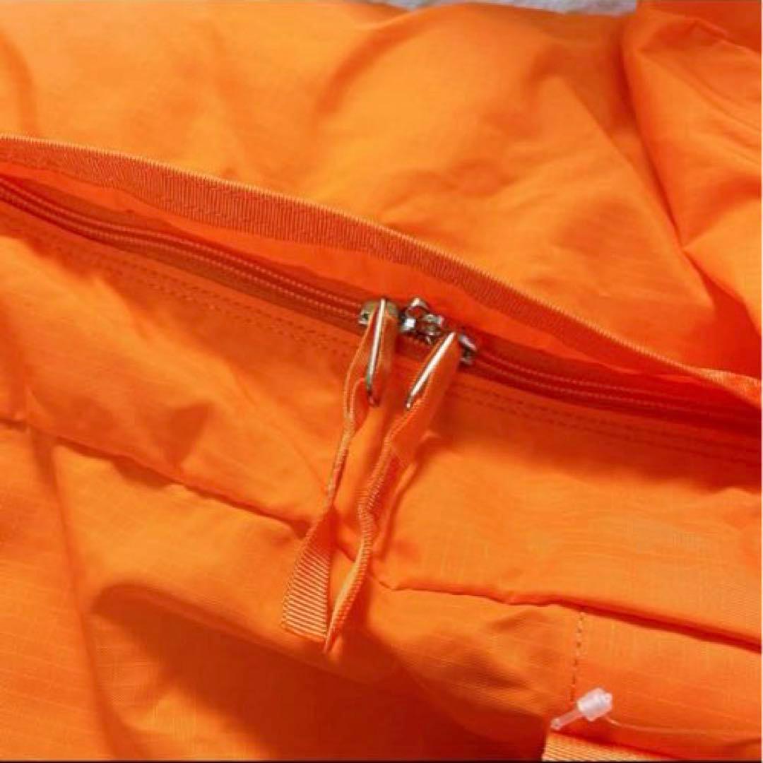 【未使用】PORTER オレンジ ボストンバッグ　大きめ　収納袋あり