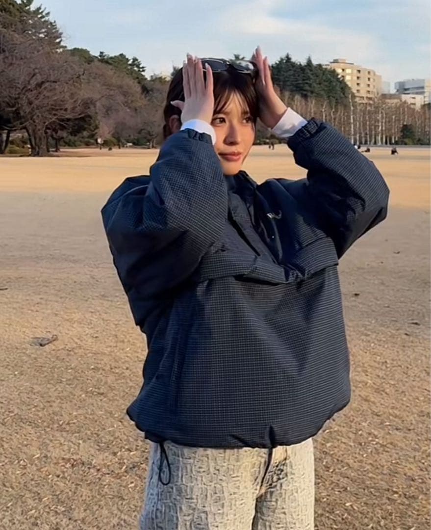 BrokenBase パデッドナイロンテックアノラック