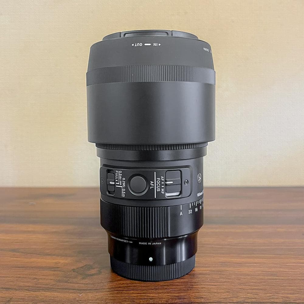 SIGMA Art 105mm F2.8 DG DN MACRO Eマウント
