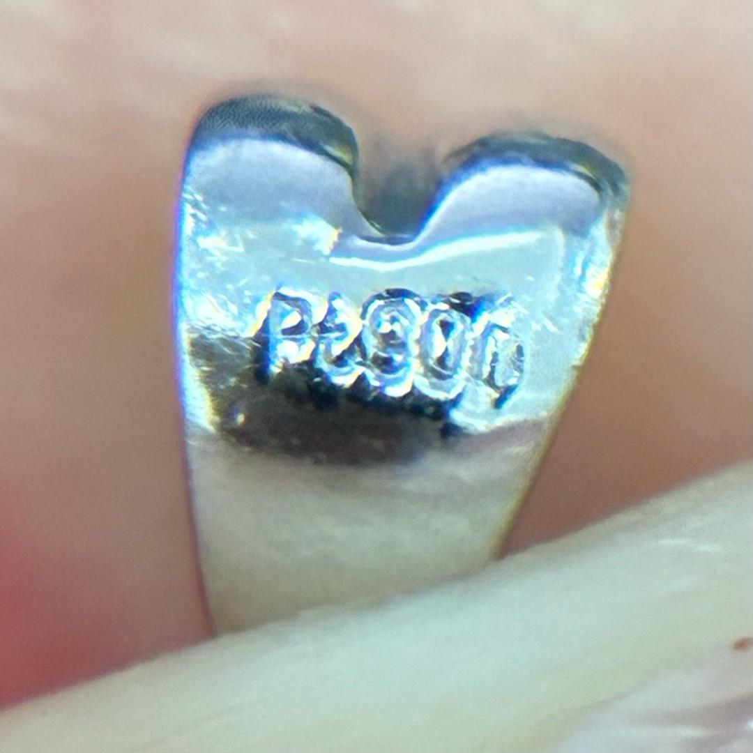 Pt900 ルビー＆ダイヤモンド ペンダント