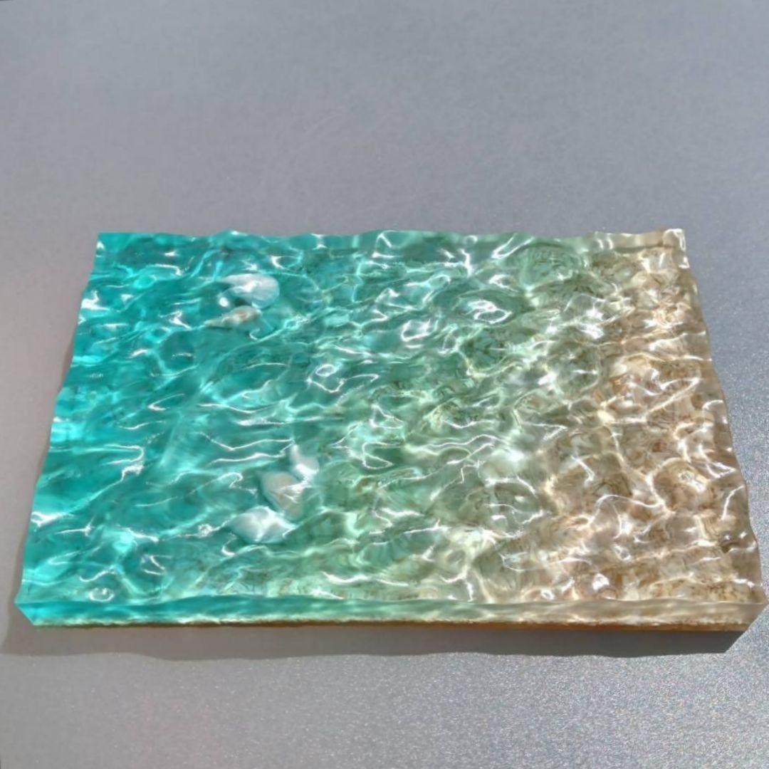 【 海のかけら No.2118 】エポキシレジン オーシャンアート レジンアート