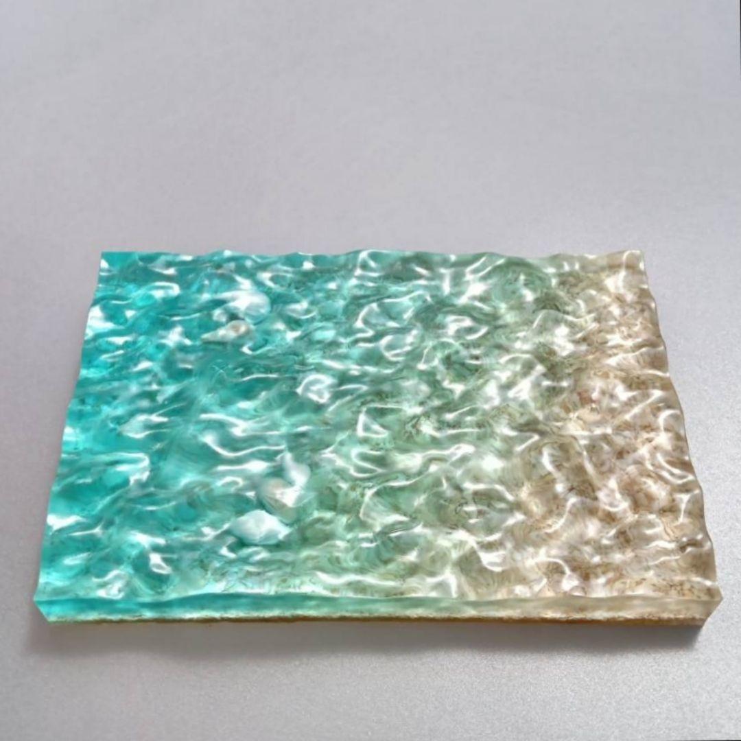 【 海のかけら No.2118 】エポキシレジン オーシャンアート レジンアート