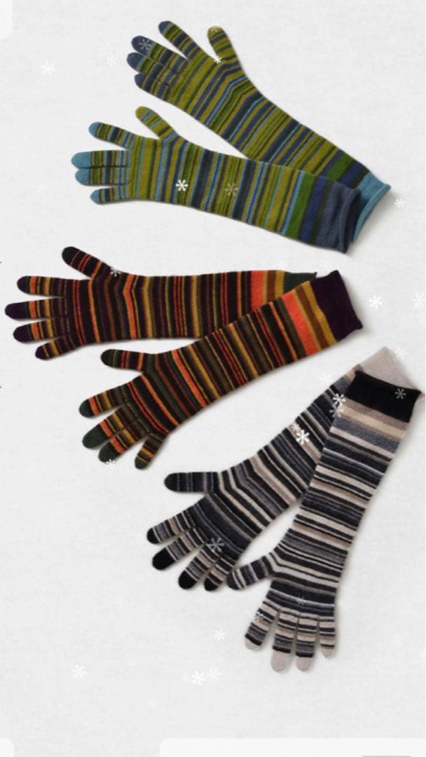 2024．冬　ババグーリ　カシミア手袋