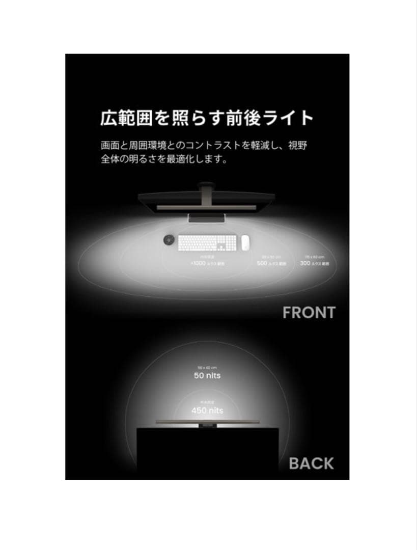 BenQ モニターライト ScreenBar Halo 2