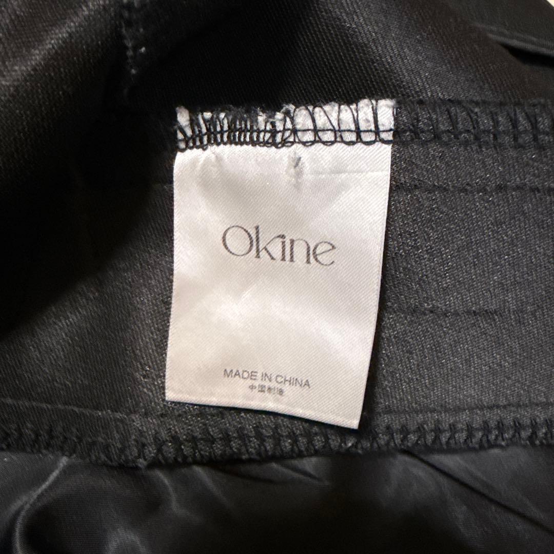 変形ワイドスラックス　XL black