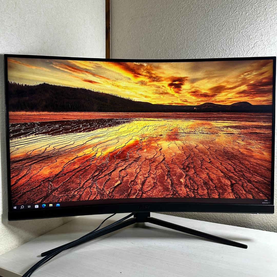 MSI 250Hz対応 31.5型 ゲーミングモニター