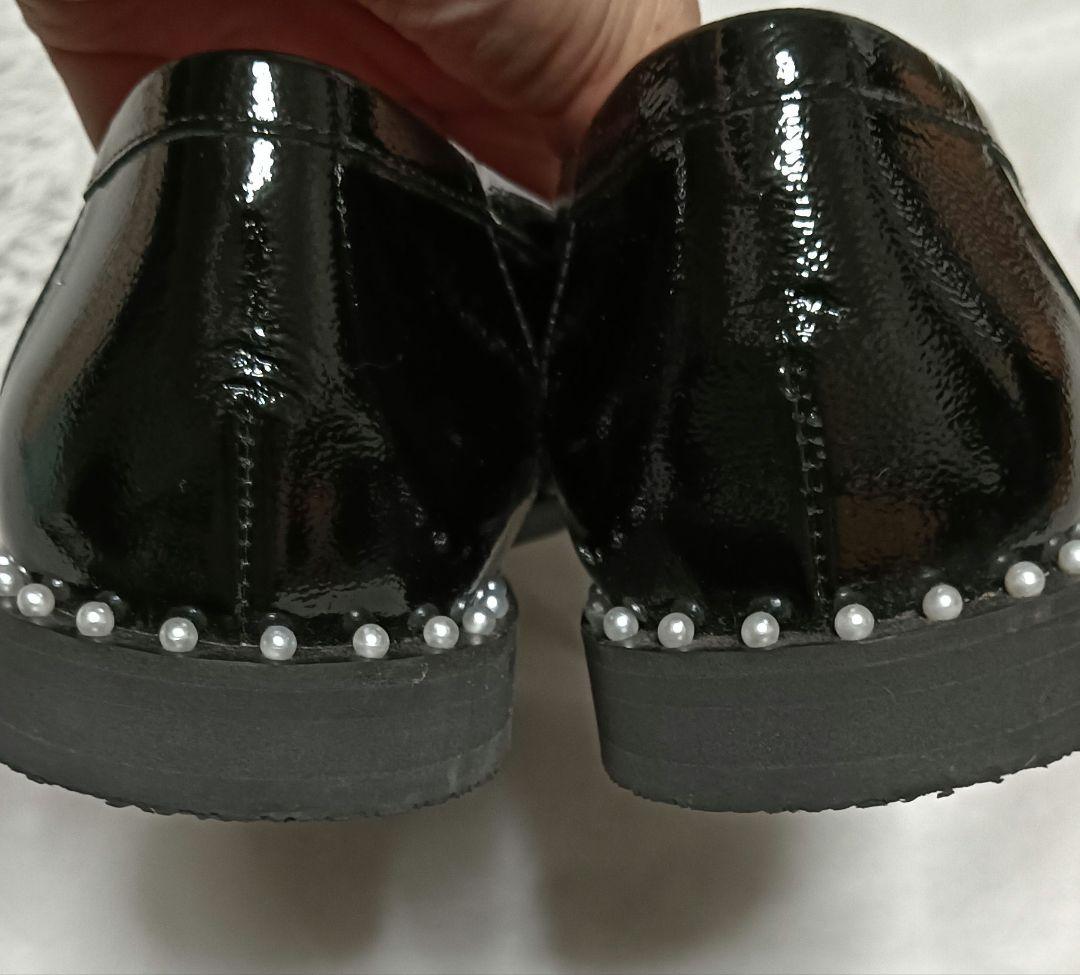 DIANA☆ダイアナ☆リボン×パールローファー