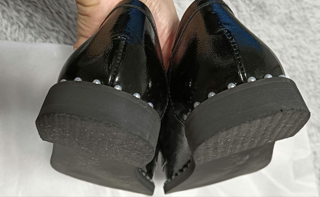 DIANA☆ダイアナ☆リボン×パールローファー