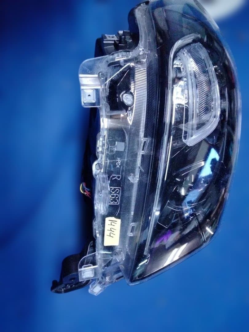 スズキ スペーシア カスタム MK53S 右側ヘッドライト クリアレンズ