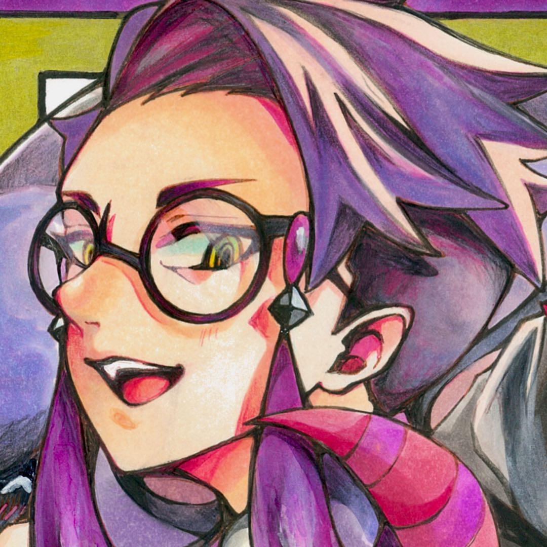 【手描きイラスト】 カラスバ / ポケモンZA 【ファンアート】