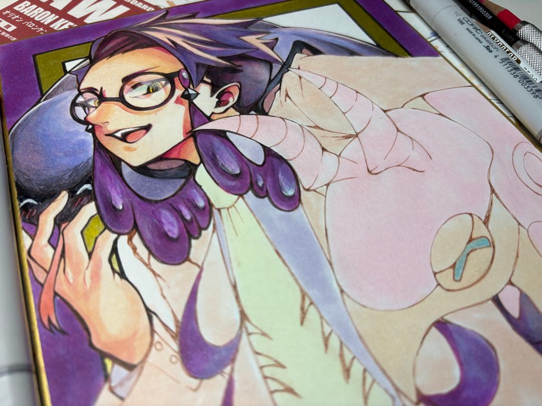 【手描きイラスト】 カラスバ / ポケモンZA 【ファンアート】