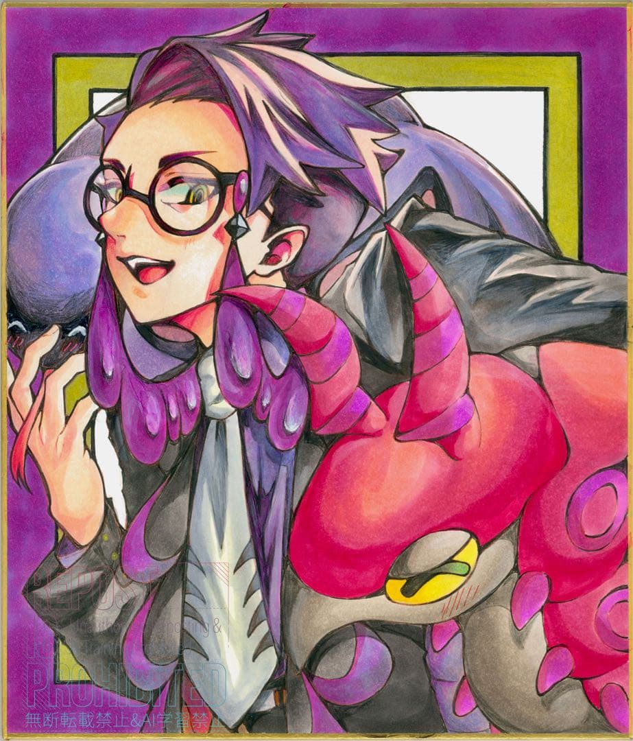 【手描きイラスト】 カラスバ / ポケモンZA 【ファンアート】