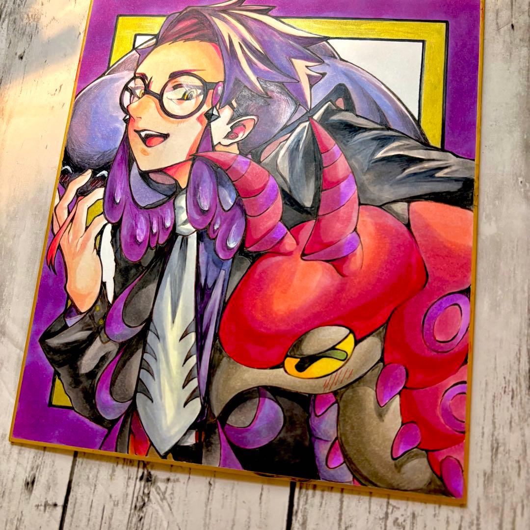 【手描きイラスト】 カラスバ / ポケモンZA 【ファンアート】