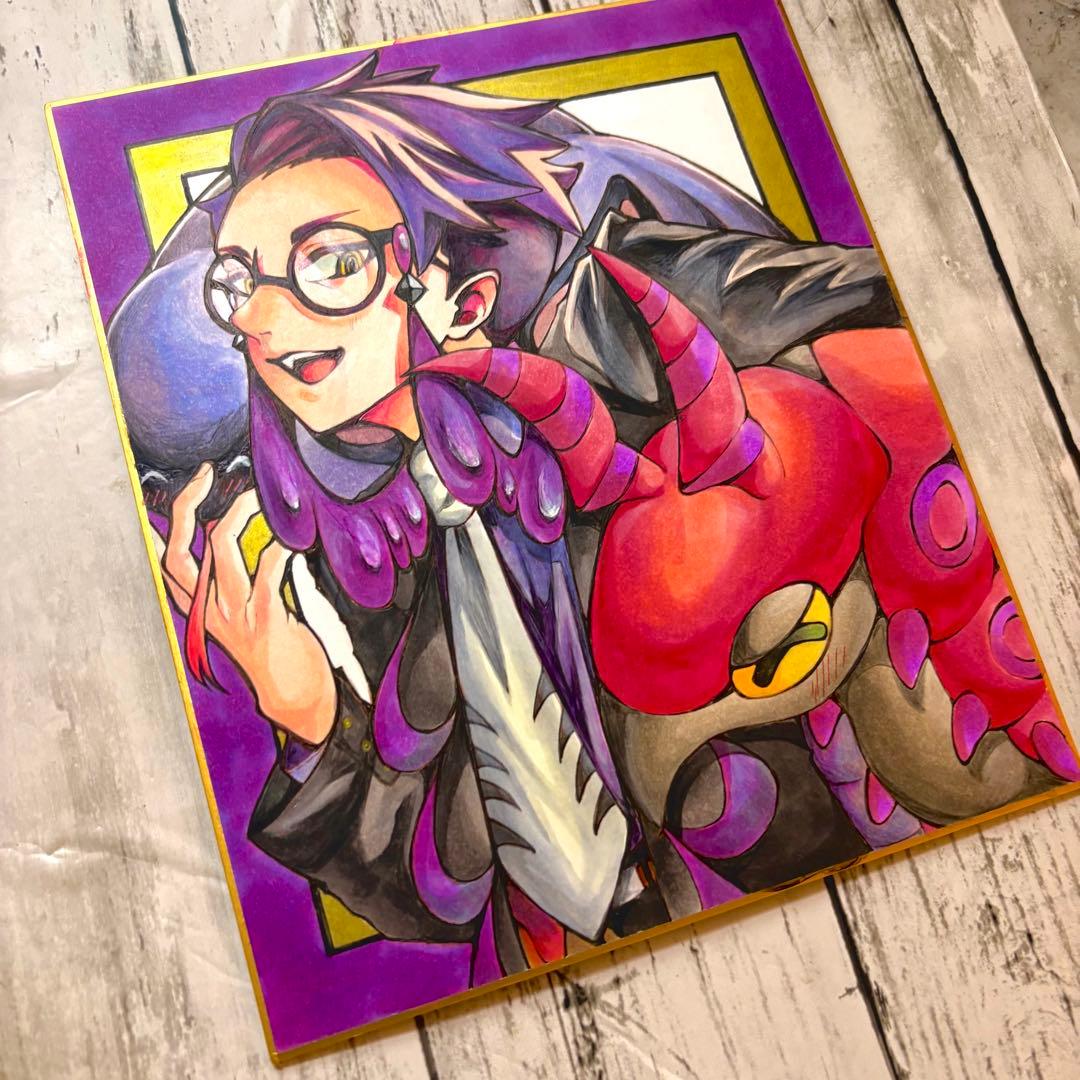 【手描きイラスト】 カラスバ / ポケモンZA 【ファンアート】