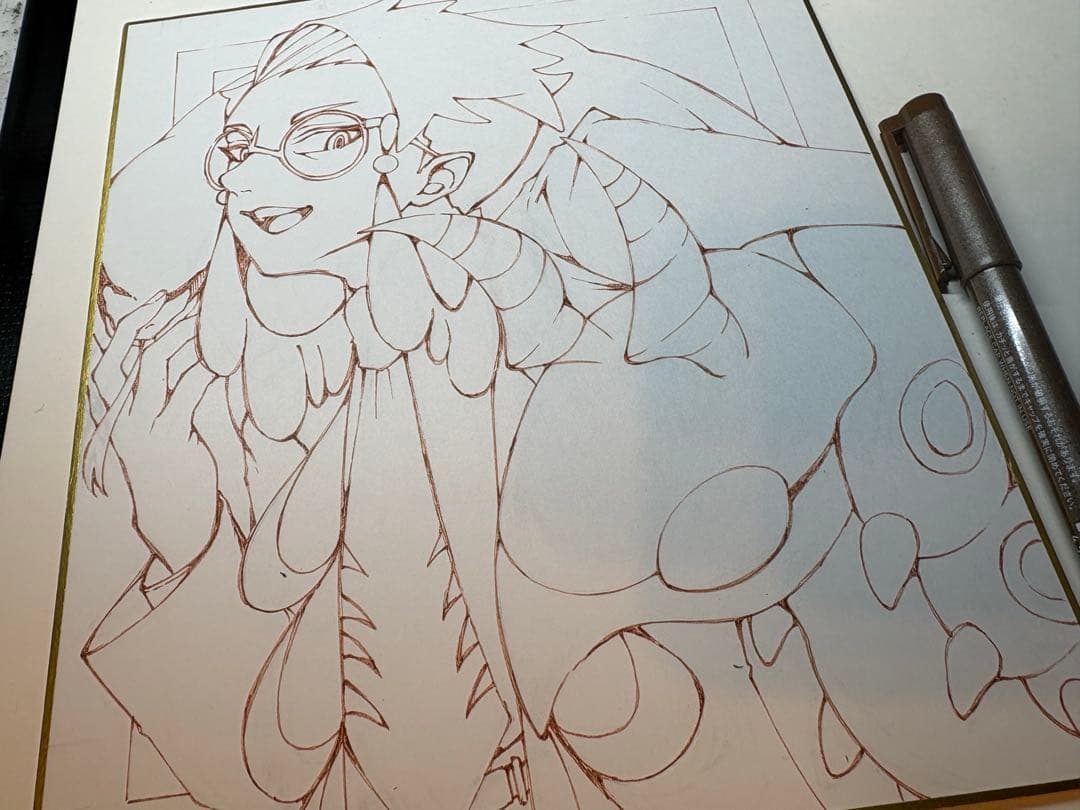 【手描きイラスト】 カラスバ / ポケモンZA 【ファンアート】