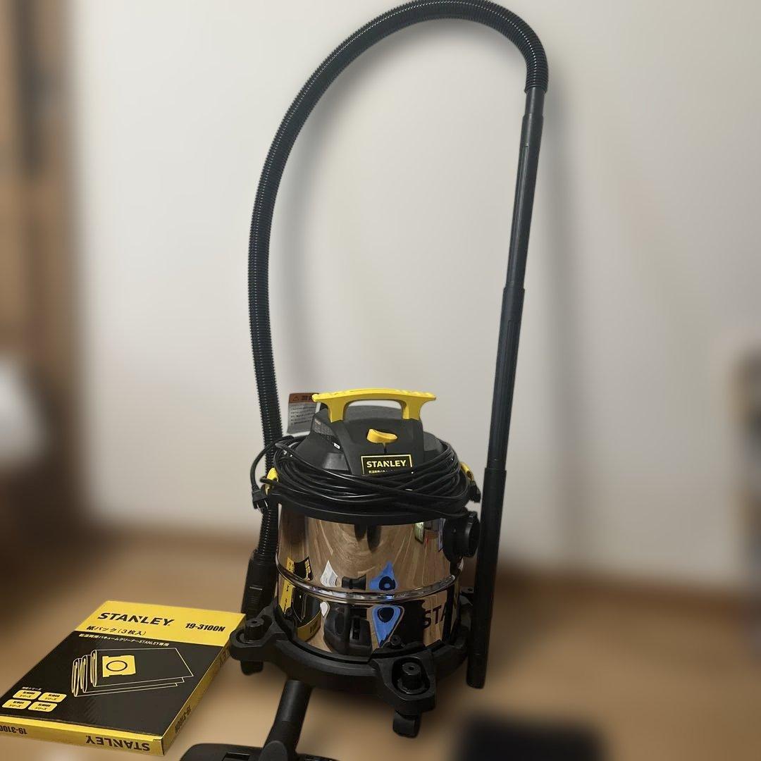 STANLEY 掃除機 本体　SL18410-5B新品紙パックセット　スタンレー