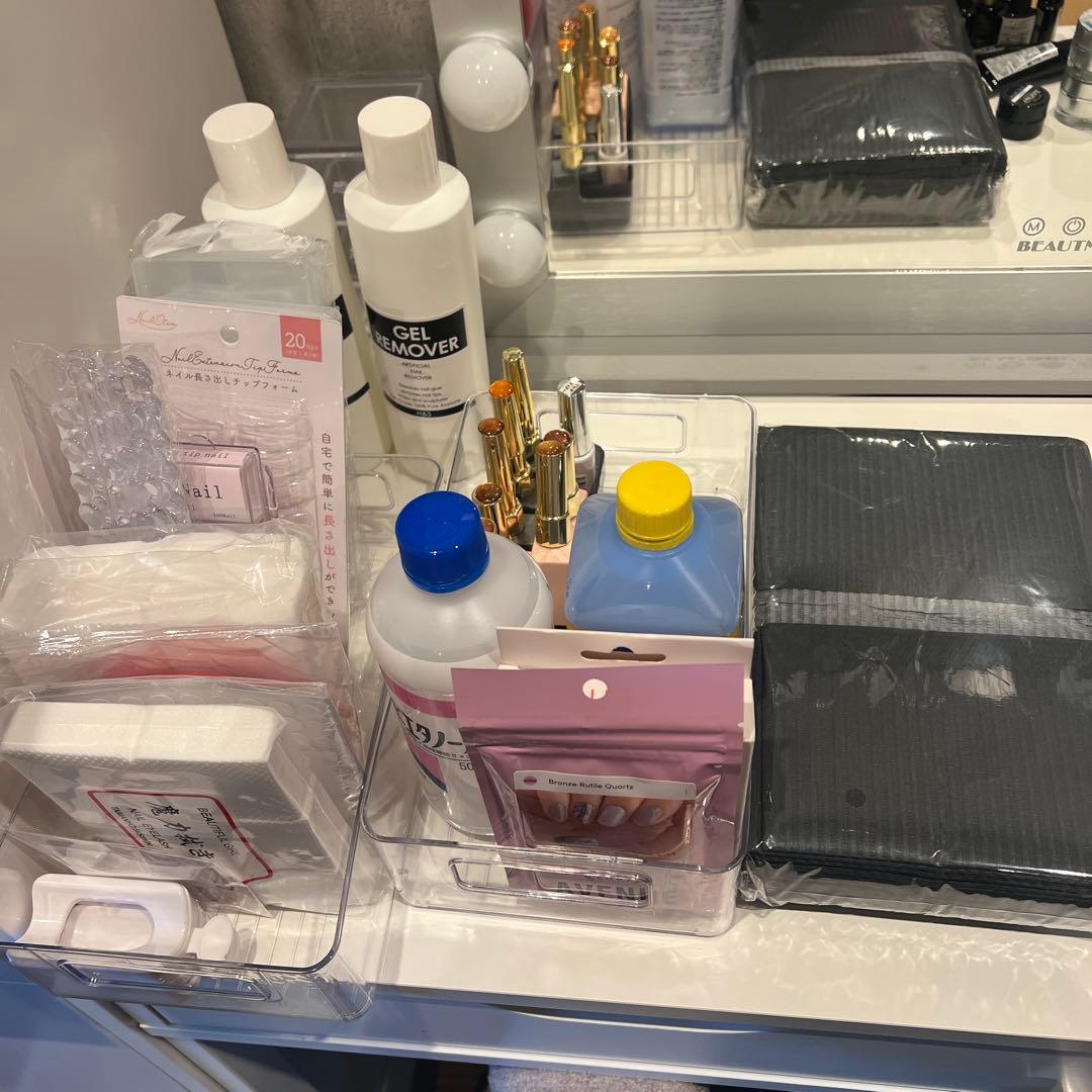 ジェルネイルカラー・ネイルケア用品セット