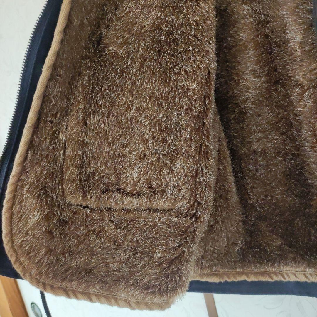 HOUSTON ミリタリージャケット サイズ36 ネイビー