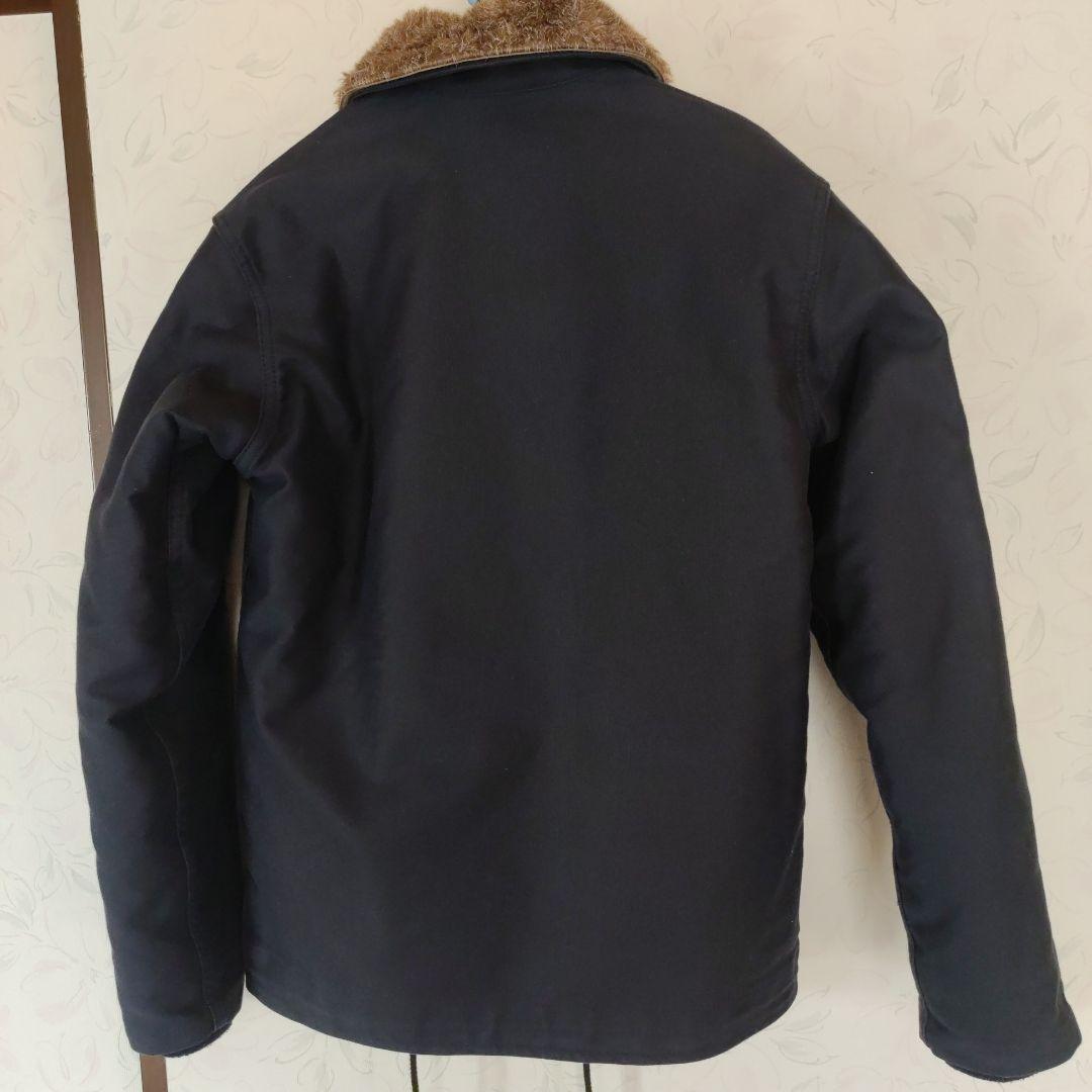 HOUSTON ミリタリージャケット サイズ36 ネイビー