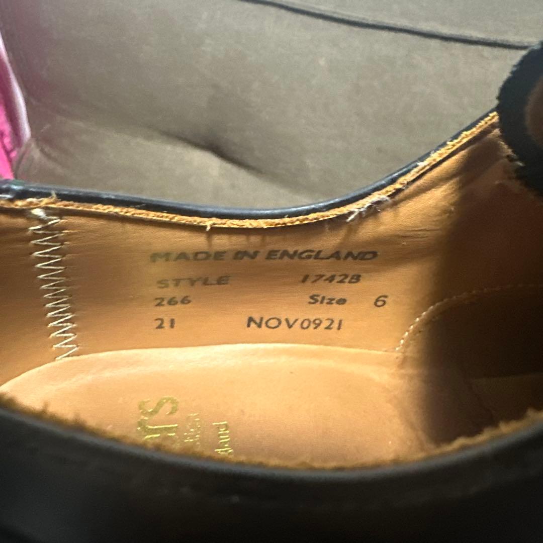 靴 Sanders miritary collection No Lace Shoe