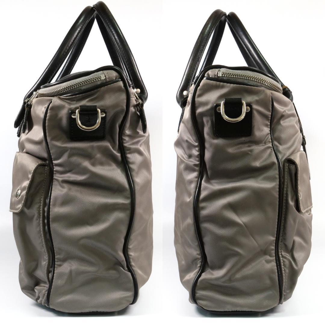 定番美品✨フェリージ ソリーゾ 12-41 2way ビジネスバッグ グレー