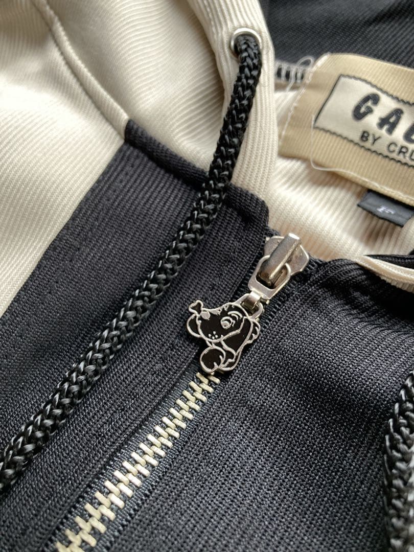 GALFY by CRUTCH 異素材　切替　レオパード柄 パーカーセットアップ