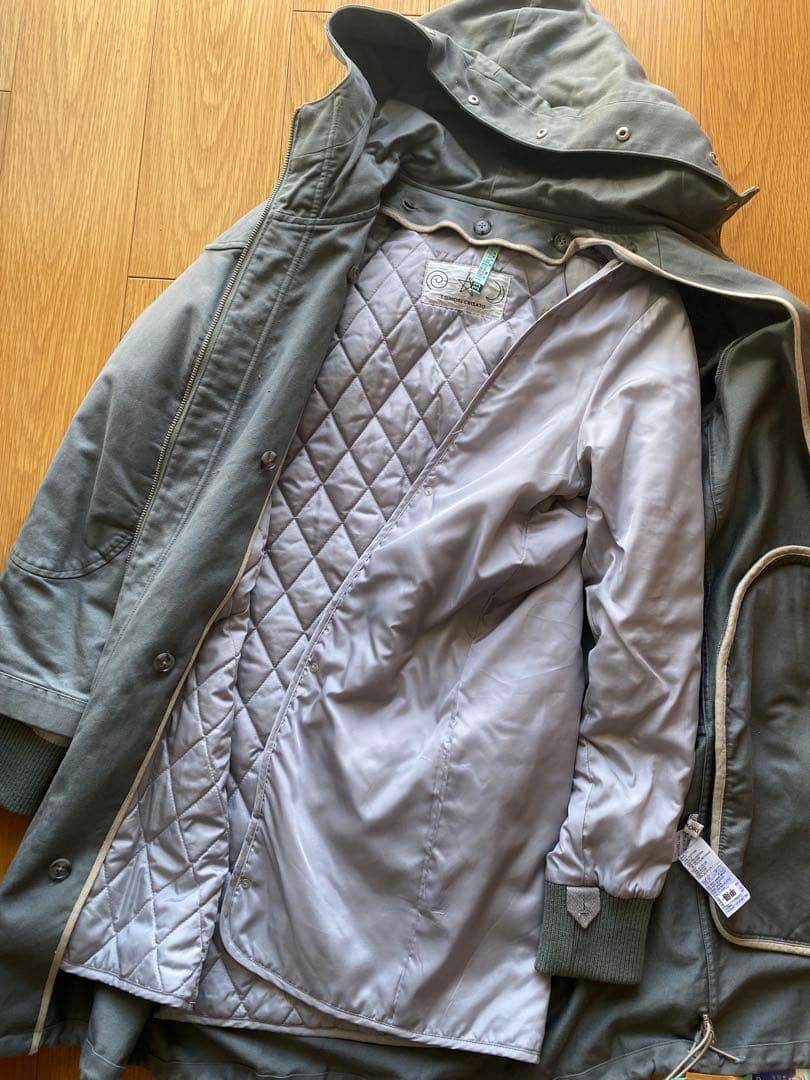 【美品】ツモリチサト モッズコート 中綿ライナー付き　取り外し可