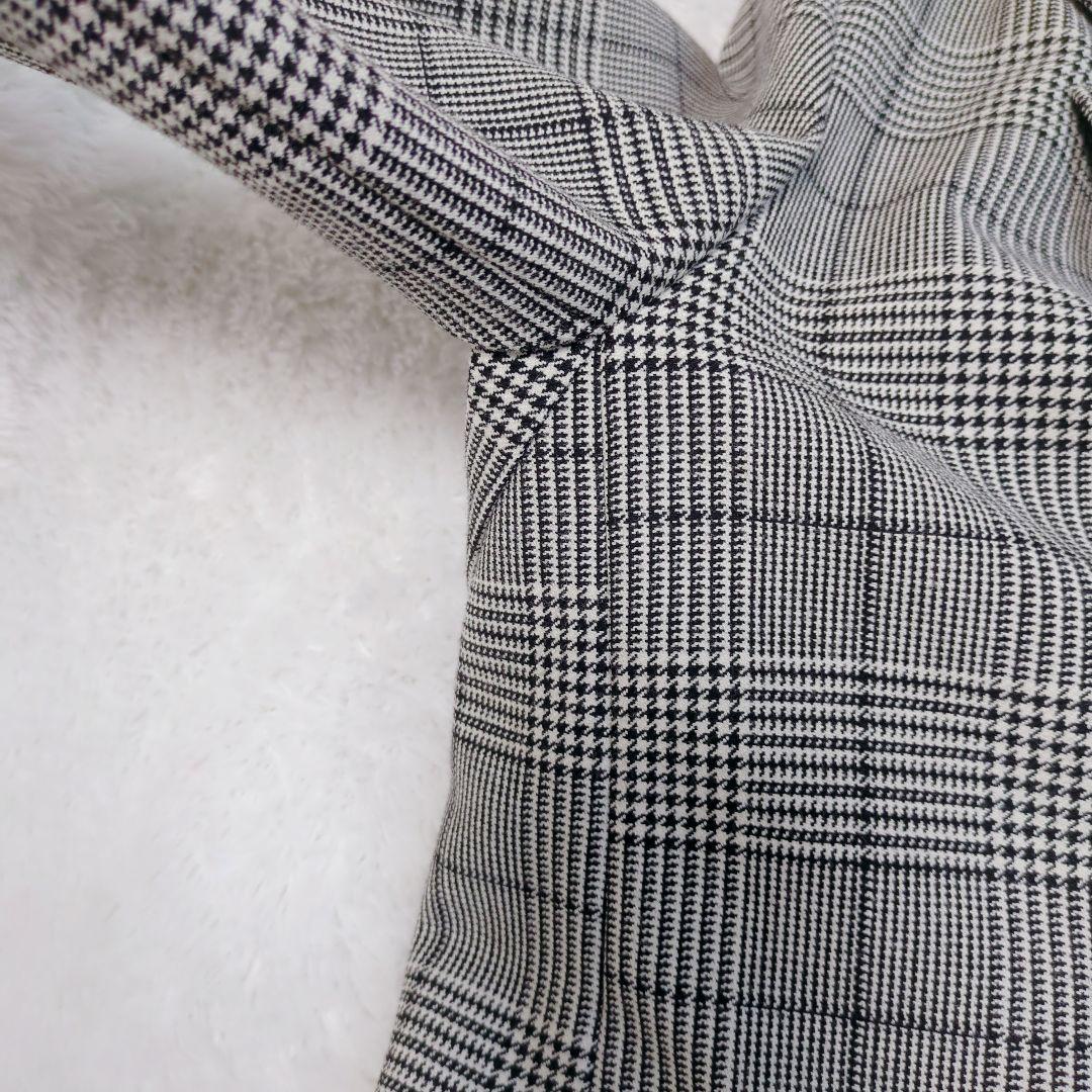 2024美品 ICB グレンチェック ダブルブレストジャケット　 テーラード