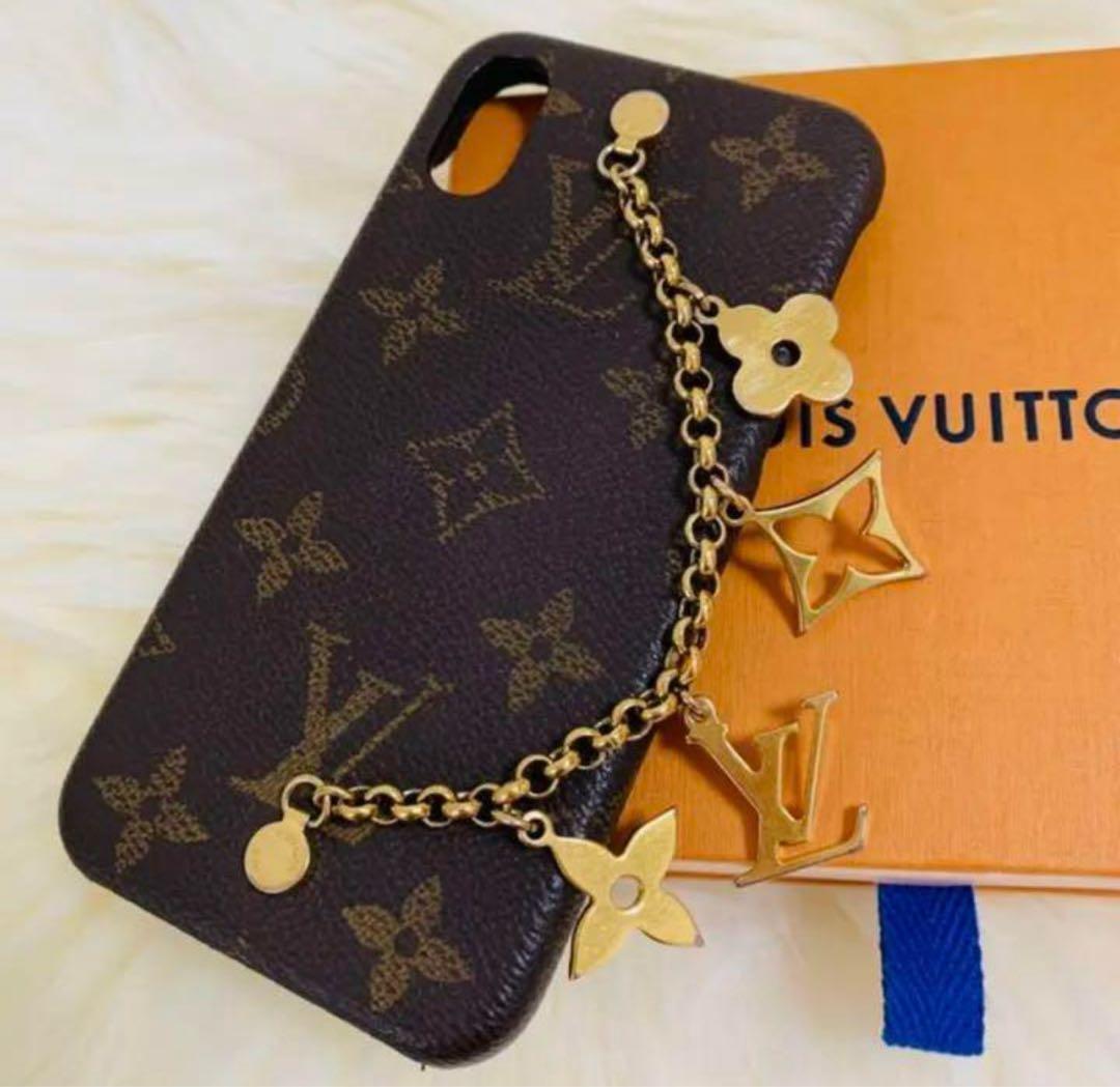 ルイヴィトン　X XS iPhoneケース　10 イニシャル なし　携帯　カバー