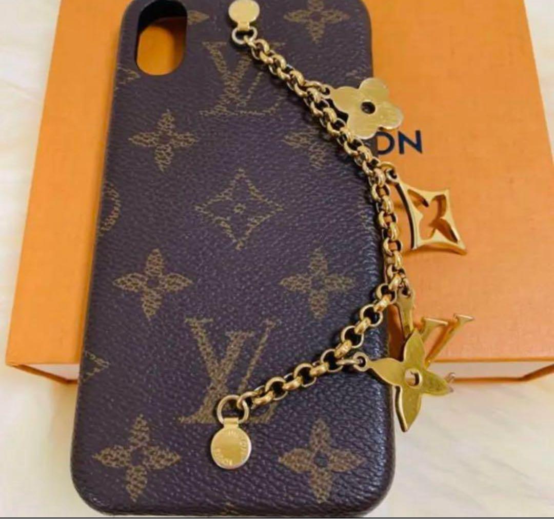 ルイヴィトン　X XS iPhoneケース　10 イニシャル なし　携帯　カバー