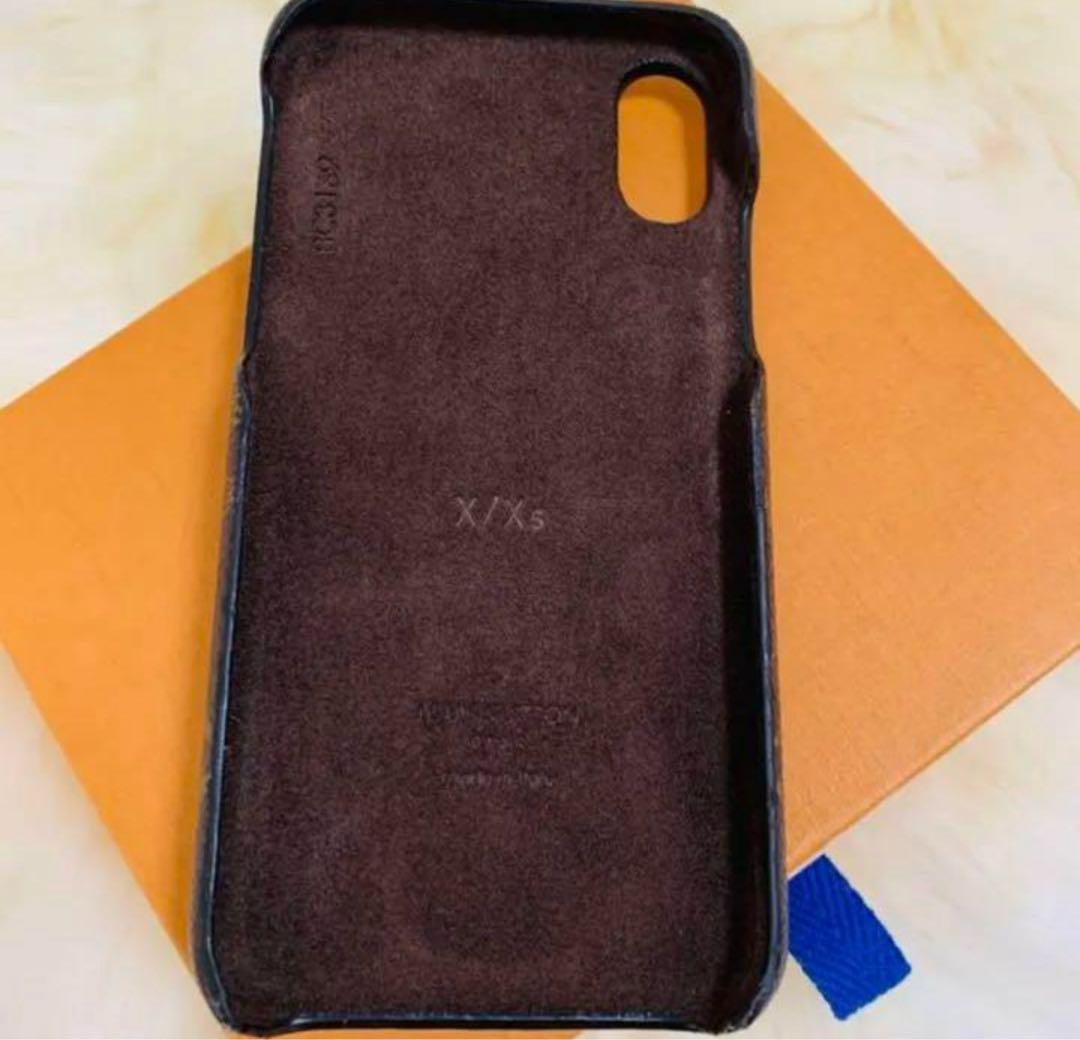 ルイヴィトン　X XS iPhoneケース　10 イニシャル なし　携帯　カバー