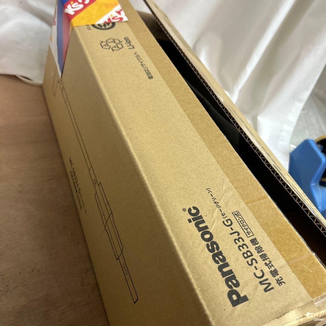 パナソニック コードレス掃除機 MC-SB33J-G