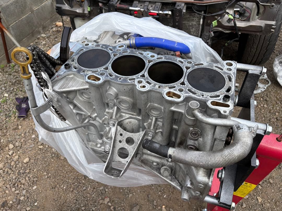 【くろべー】日産シルビアS14エンジン NA 加工ベース