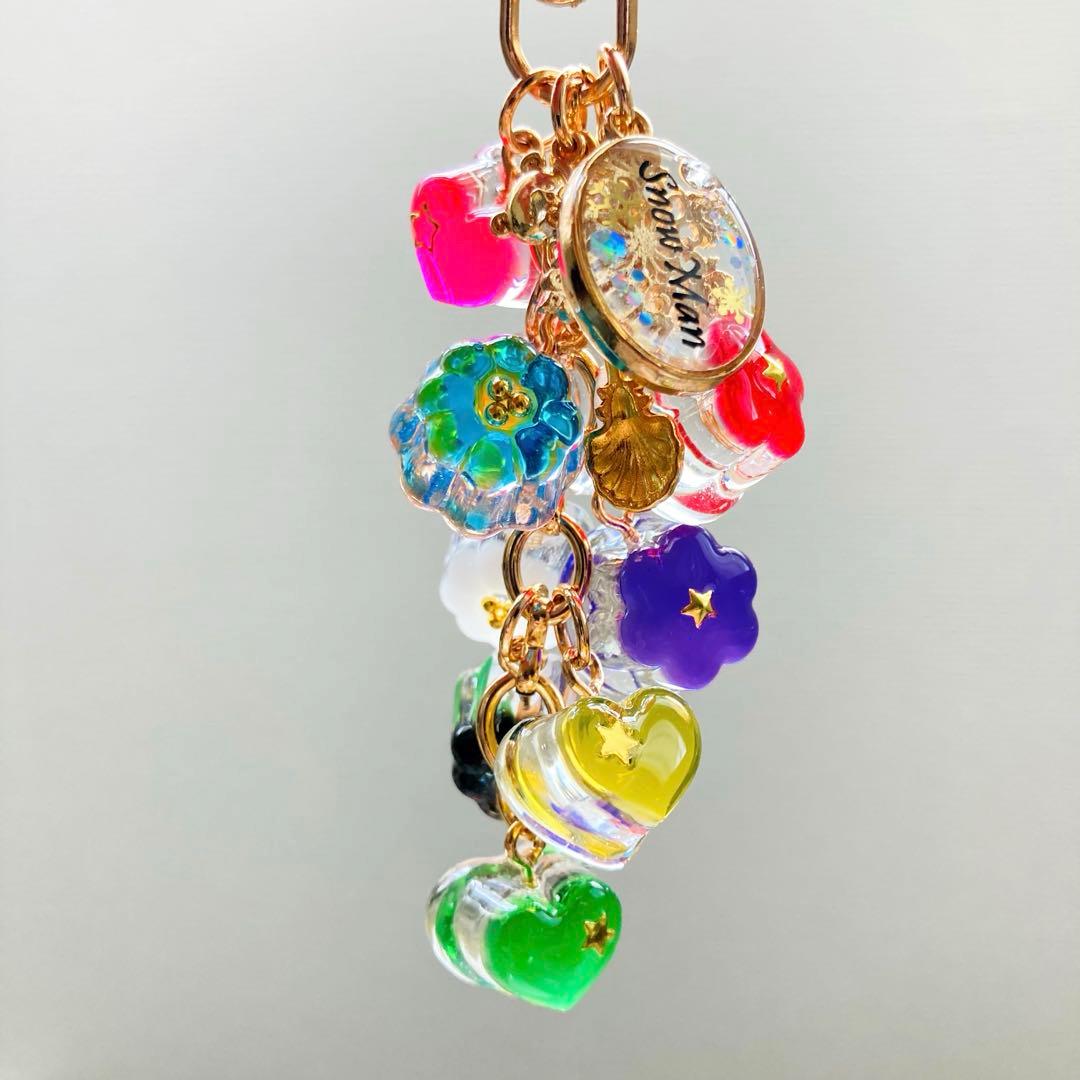 なおページ Man 阿部亮平 名入れチャーム レジン10点