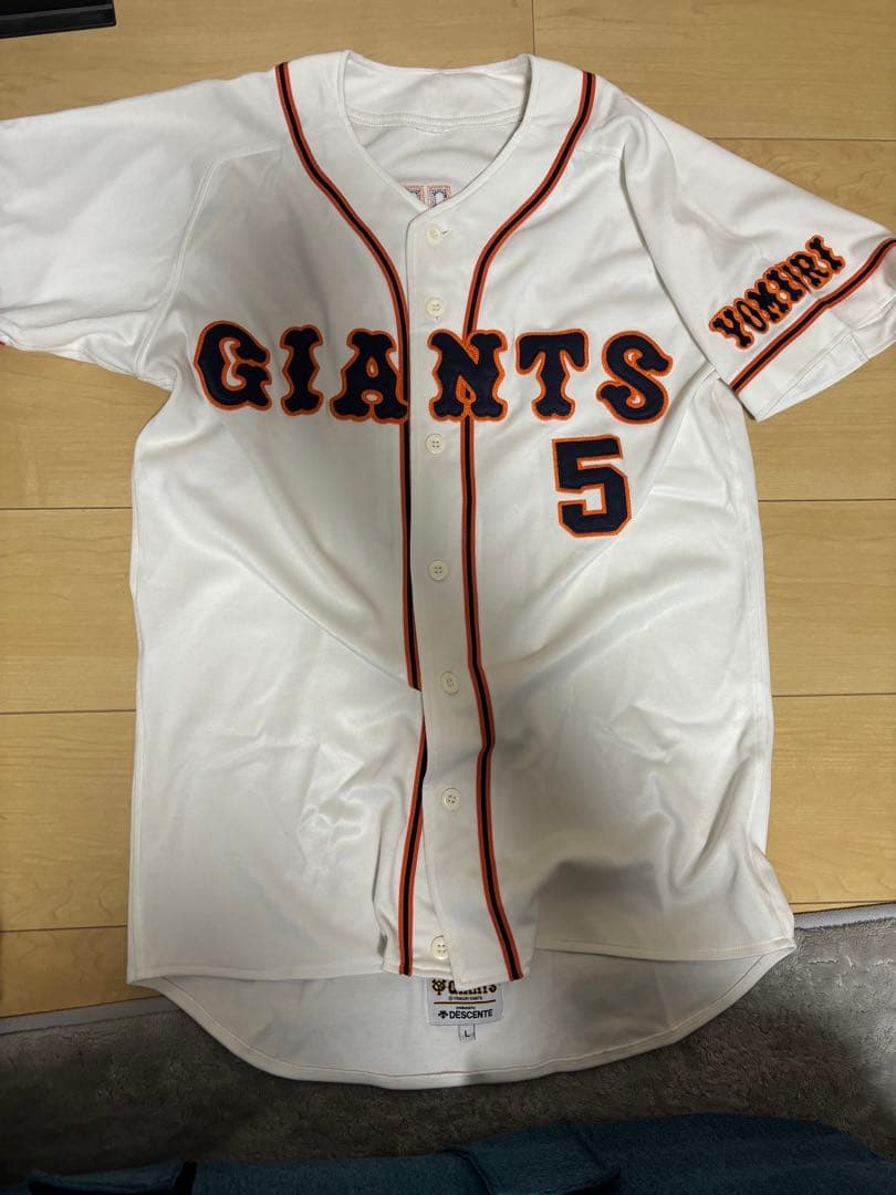 巨人 読売ジャイアンツ 清原和博 ユニフォーム L DESCENTE