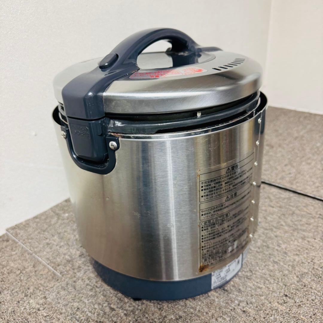 C50早い者勝ち！リンナイ 業務用ガス炊飯器 都市ガス用 一升炊き