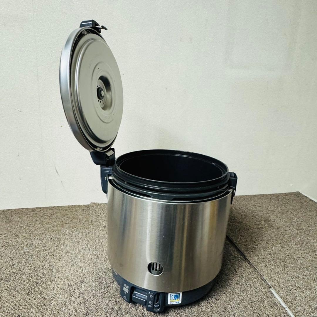 C50早い者勝ち！リンナイ 業務用ガス炊飯器 都市ガス用 一升炊き