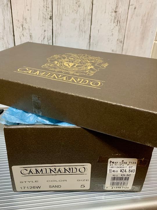 新品　CAMIMANDO ローファー　スリッポン