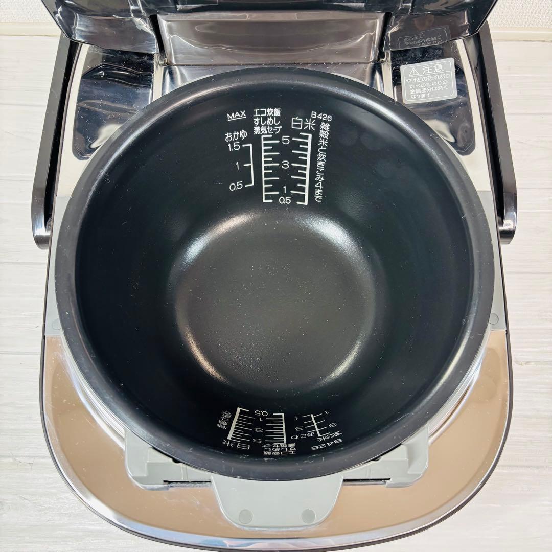 ZOJIRUSHI 圧力IH炊飯器 NP-WT10 5,5合 南部鉄器 極め羽釜