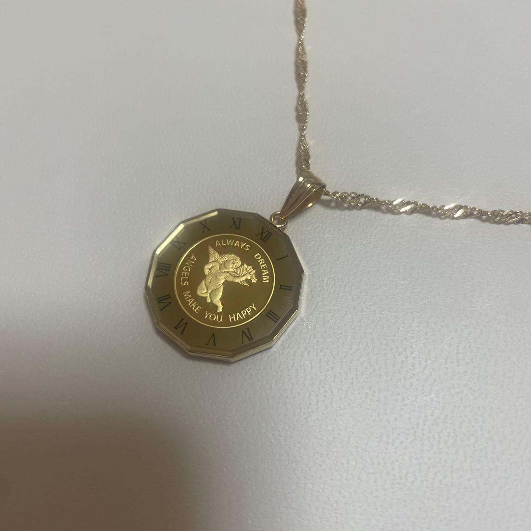 専用です！新品　エンジェルペンダントトップ　24k 18k製